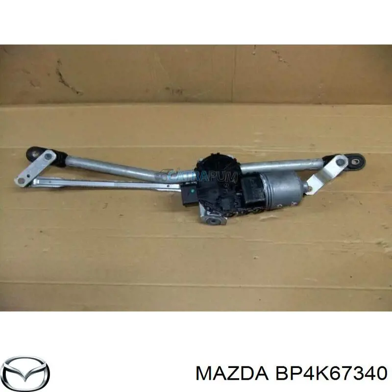 Motor de limpador pára-brisas do pára-brisas para Mazda 3 (BK12)