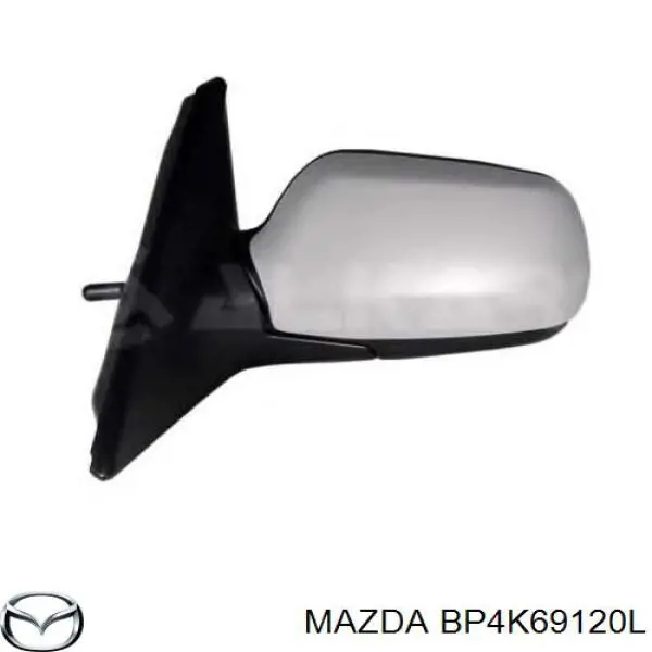 Наружное зеркало правое Mazda BP4K69120L цена, от 22.60 USD