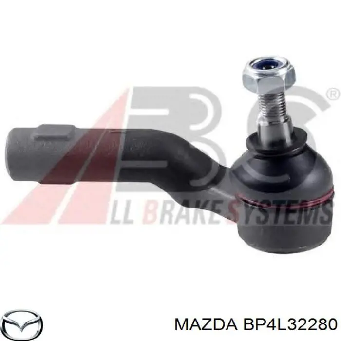 BP4L32280 Mazda ponta externa da barra de direção