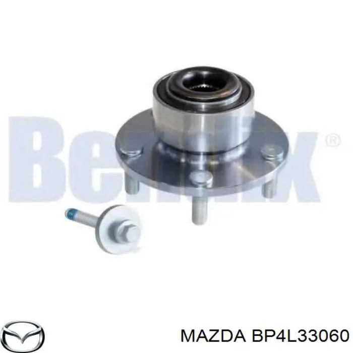 BP4L33060 Mazda ступица передняя