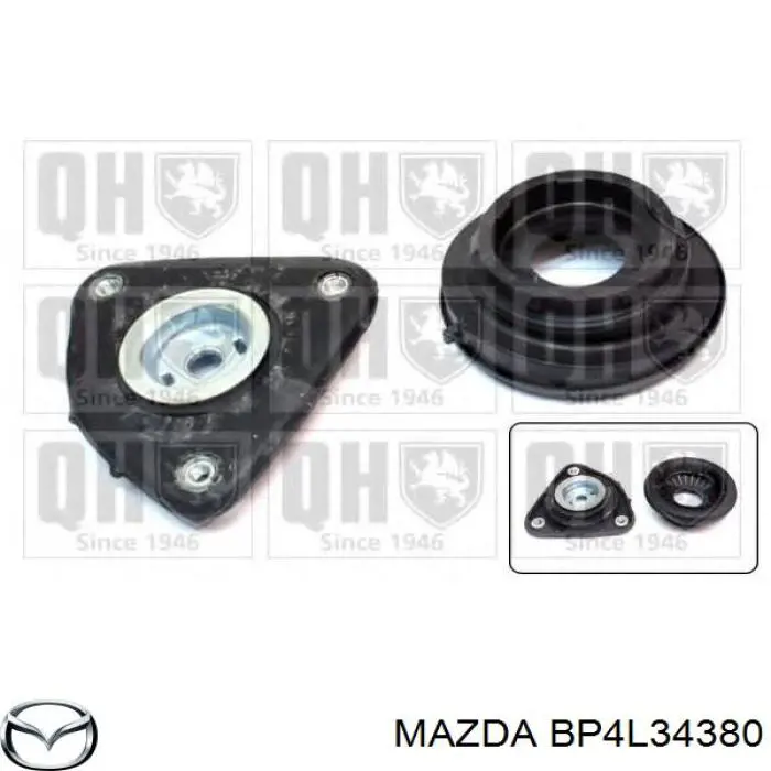 Опора переднего амортизатора BP4L34380 Mazda
