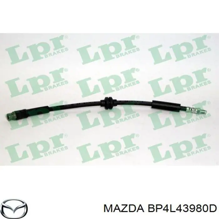 Купить BP4L43980D Mazda Задний тормозной шланг