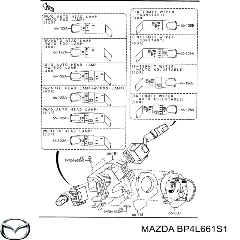  BP4L661S1 Mazda