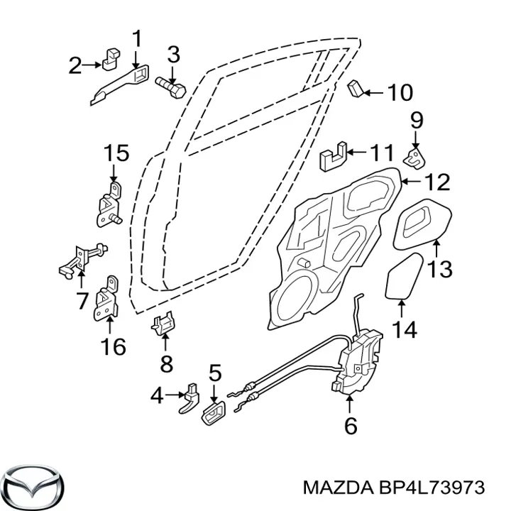 BP4L73973 Mazda 