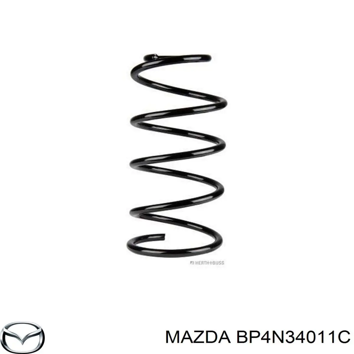 BP4N34011C Mazda пружина передняя