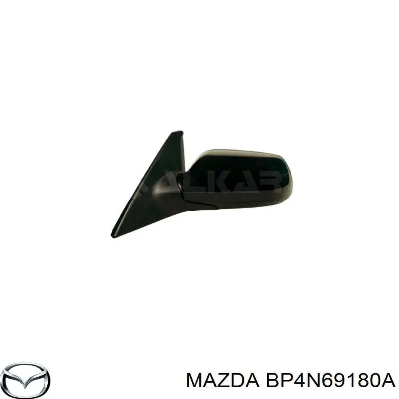 Зеркало заднего вида левое Mazda BP4N69180A