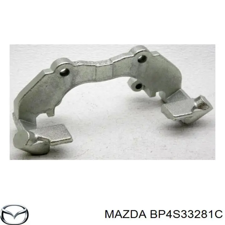 BP4S33281C Mazda Скоба суппорта переднего