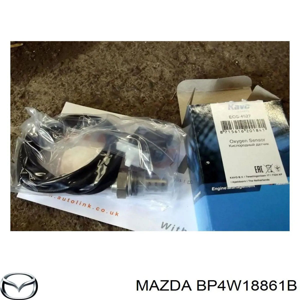 Лямбда датчик кислорода Mazda BP4W18861B цена, от 14.12 USD