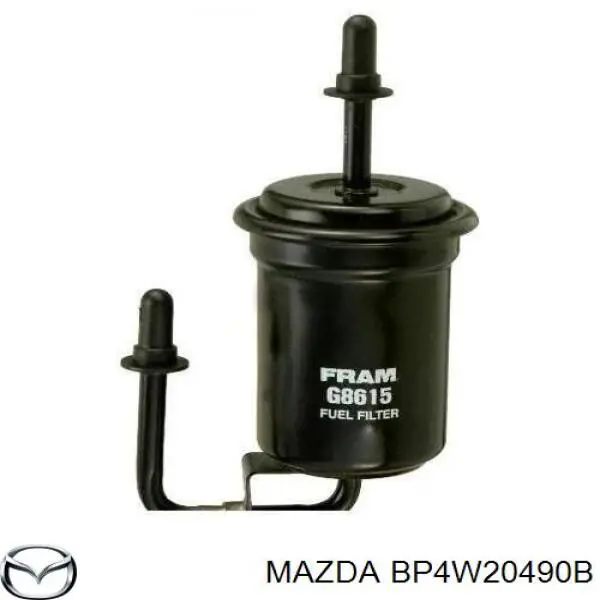 BP4W20490B Mazda Фильтр топлива