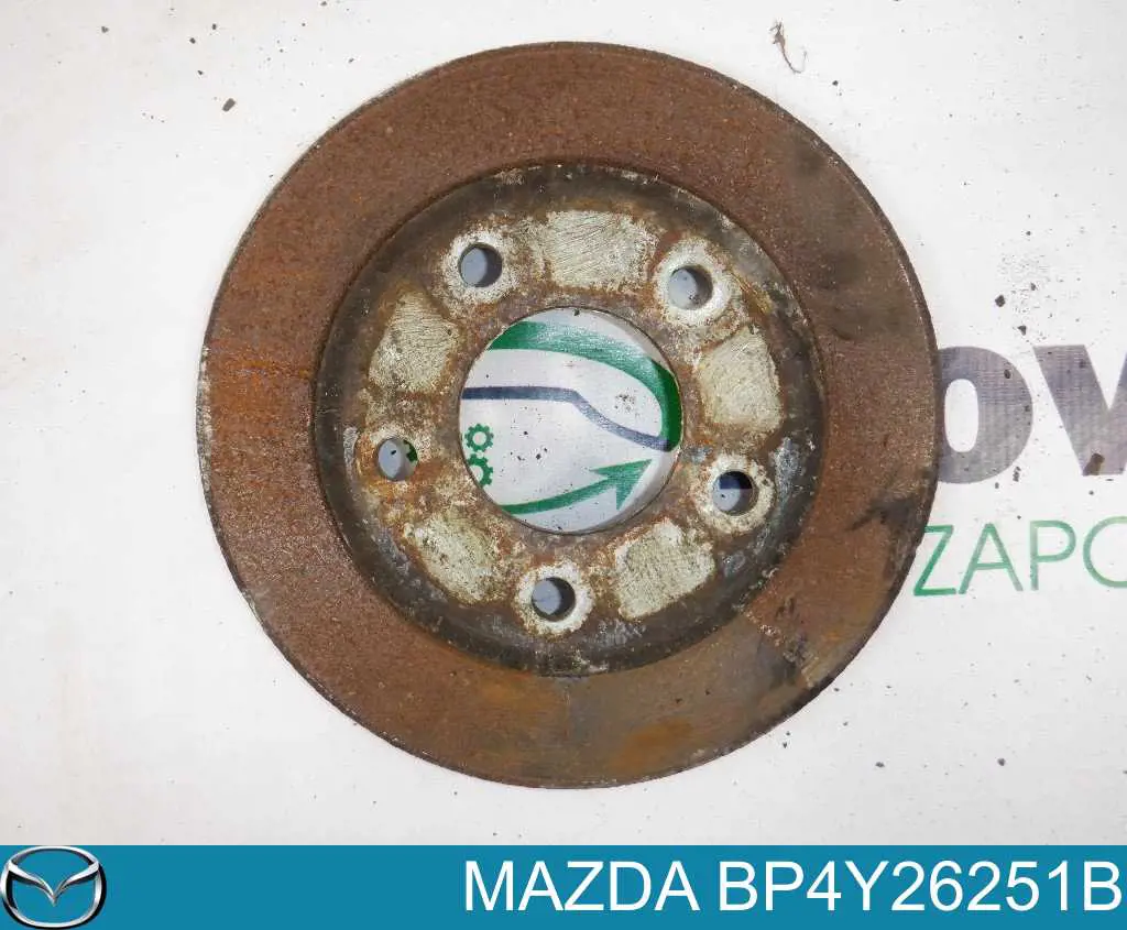 Диск тормозной задний Mazda BP4Y26251B