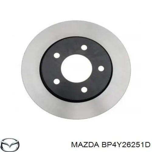 Тормозные диски BP4Y26251D Mazda