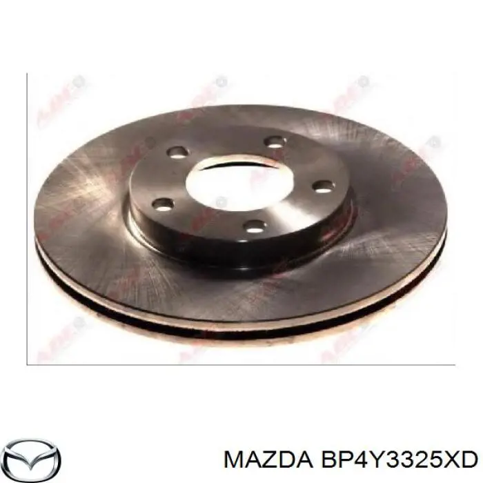 BP4Y3325XD Mazda диск тормозной передний