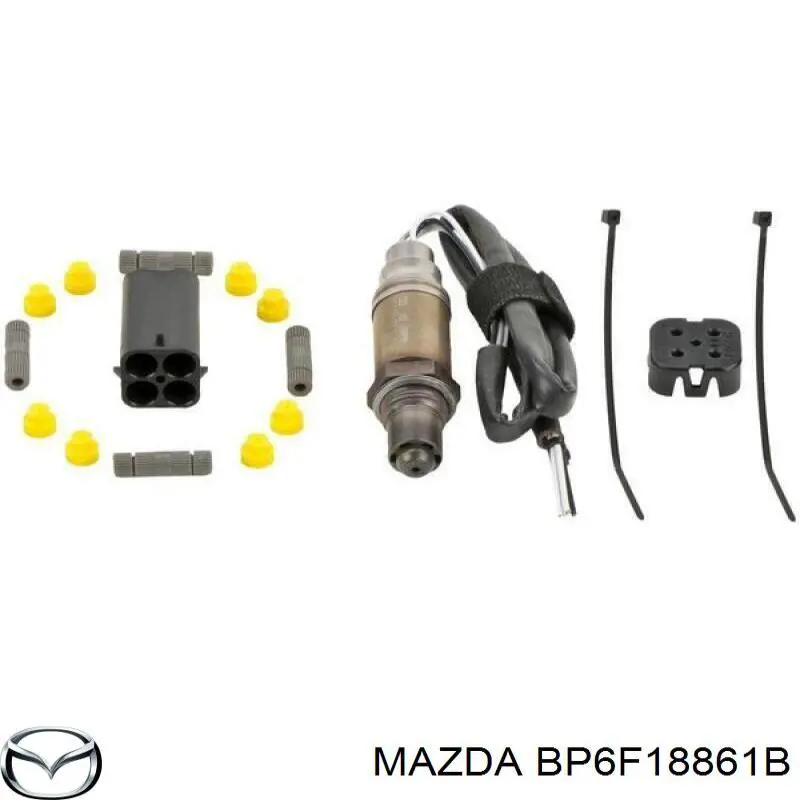BP6F18861B Mazda лямбда-зонд, датчик кислорода до катализатора