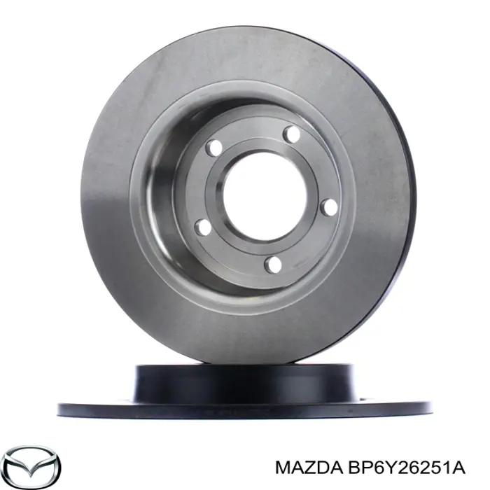 Тормозные диски BP6Y26251A Mazda