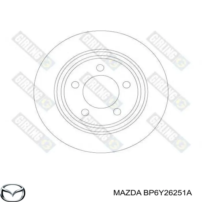 BP6Y26251A Mazda