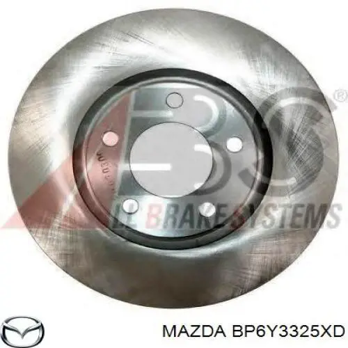 BP6Y3325XD Mazda диск тормозной передний