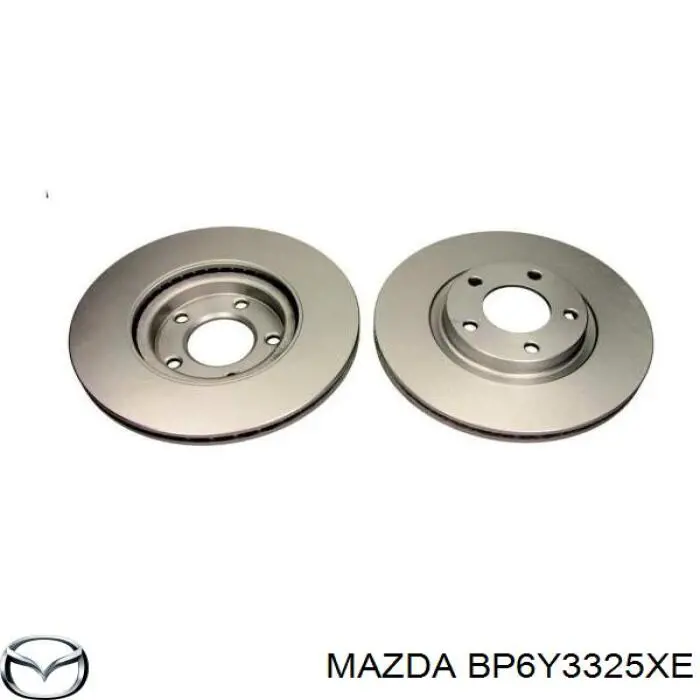 Тормоз дисковый передний Mazda BP6Y3325XE цена, от 38.01 USD