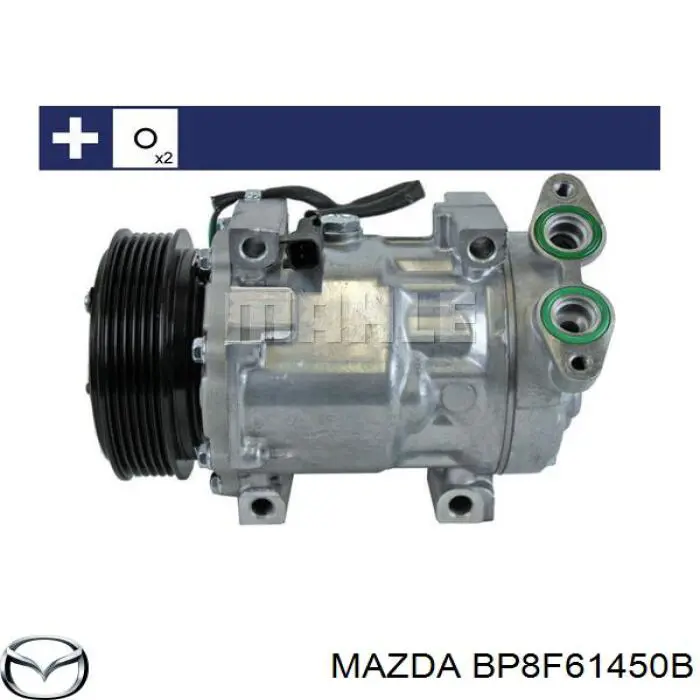 Купить BP8F61450B Mazda Компрессор климатической установки