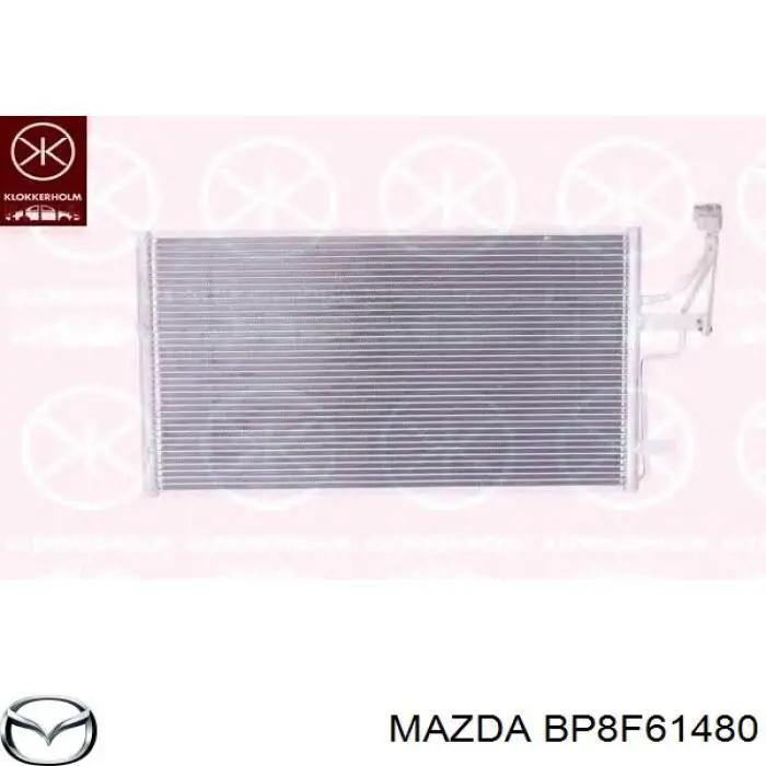 Конденсатор кондиционера Mazda BP8F61480 цена, от 89.29 USD