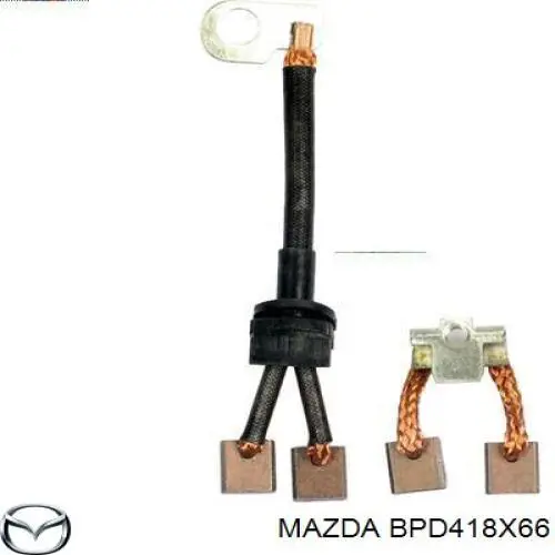 Escova do motor de arranco para Mazda 3 (BK12)