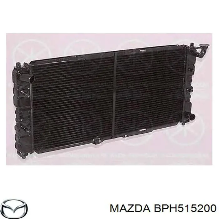 Радиатор BPH515200 Mazda