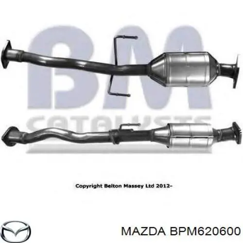  Катализатор Mazda 323 