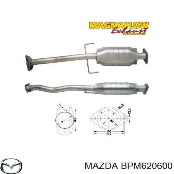 Конвертор-катализатор на Mazda 323 C V BA