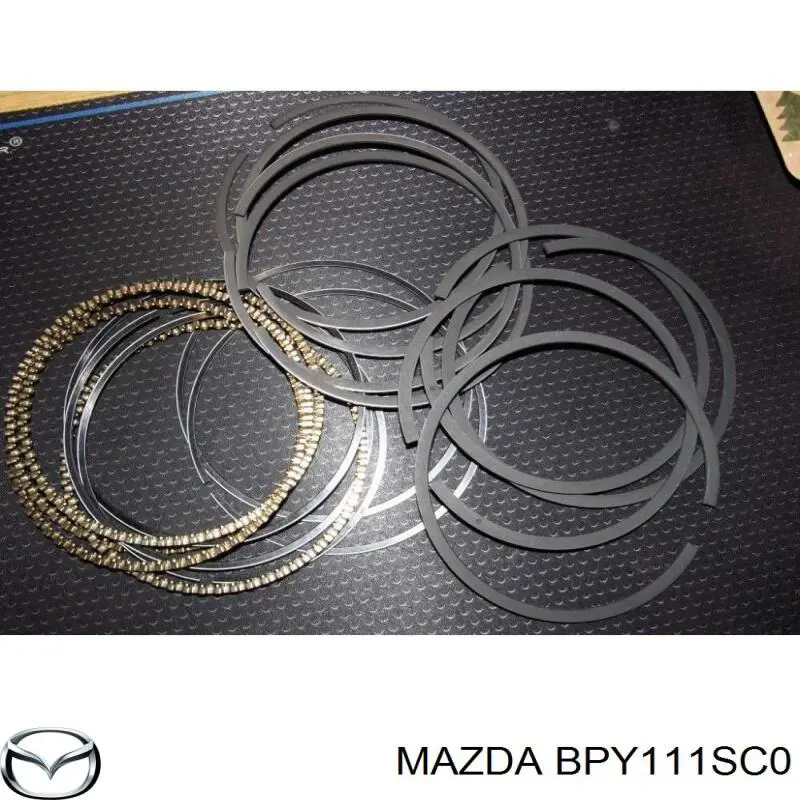 Поршневые кольца, стандартные Mazda BPY111SC0 цена, от 27.24 USD