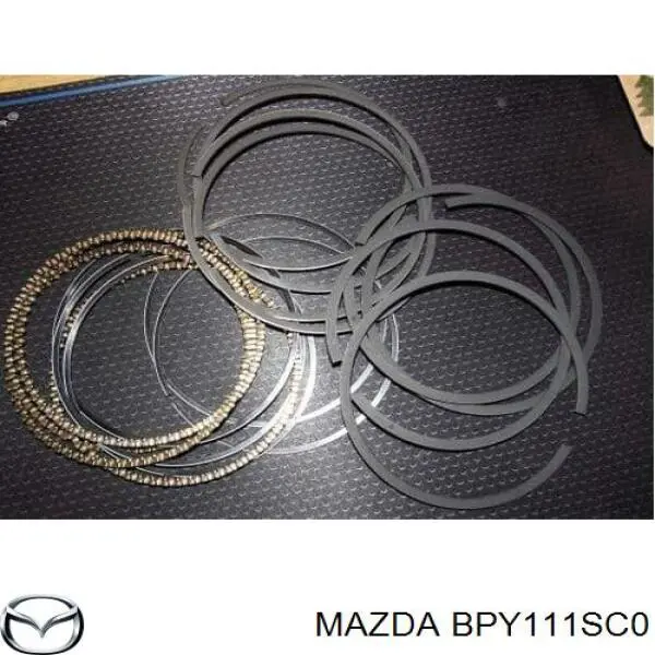 Кольца поршневые комплект, STD Mazda BPY111SC0