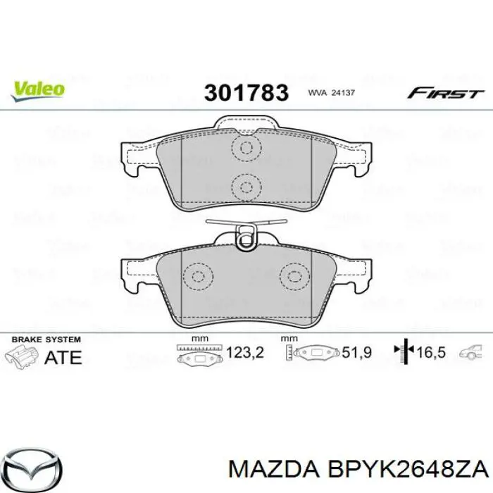 BPYK2648ZA Mazda