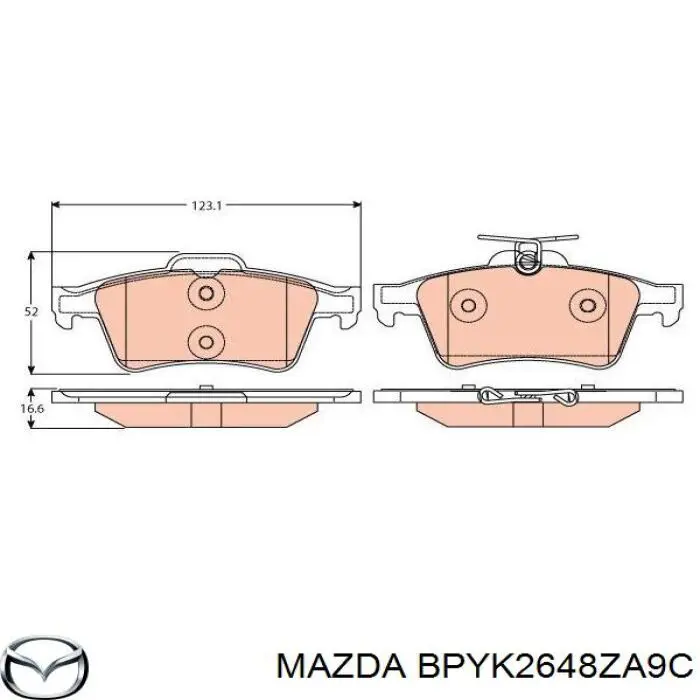 BPYK2648ZA9C Mazda