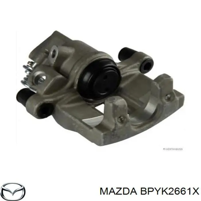 Суппорт задний правый BPYK2661X Mazda