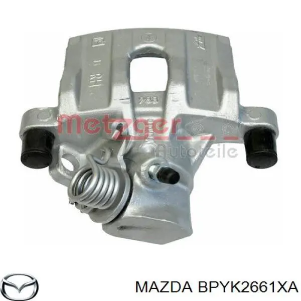 BPYK2661XA Mazda суппорт тормозной задний правый