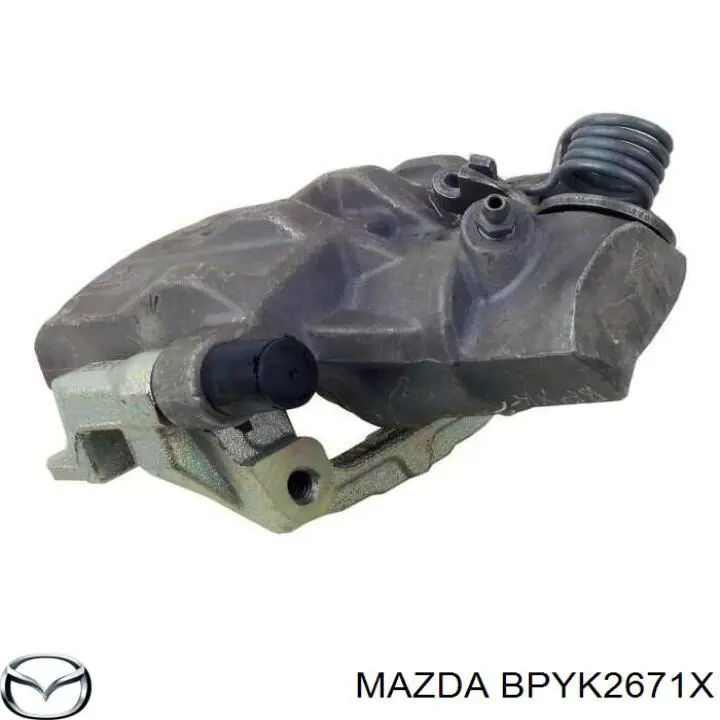Задний левый суппорт Mazda BPYK2671X цена, от 51.47 USD