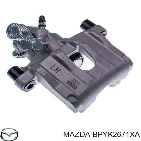 BPYK2671XA Mazda суппорт тормозной задний левый
