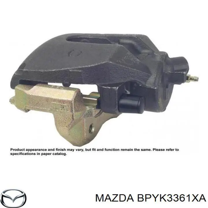 Pinza de freno delantera derecha BPYK3361XA Mazda