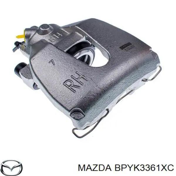 Суппорт тормозной передний правый Mazda BPYK3361XC