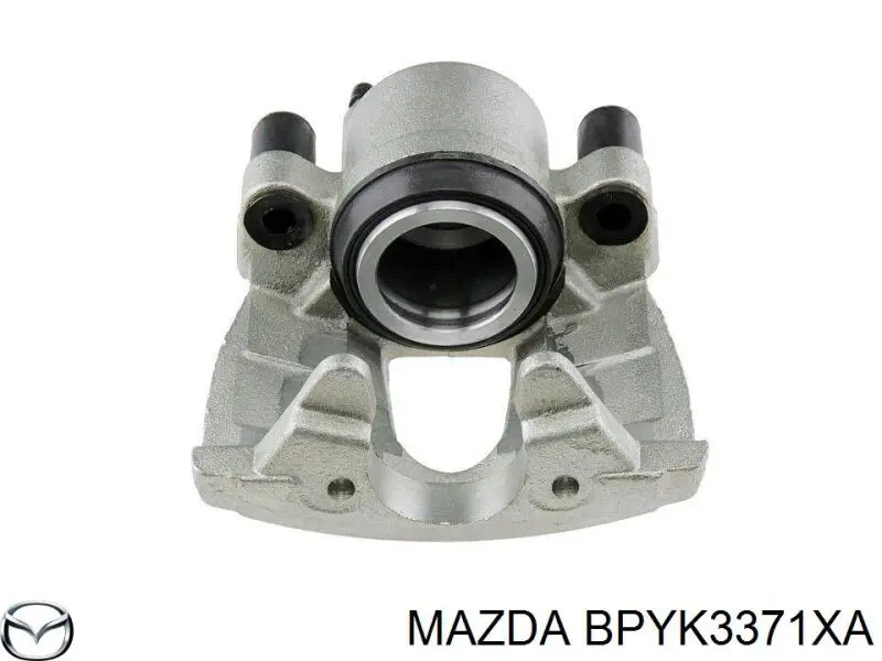 BPYK3371XA Mazda суппорт тормозной передний левый