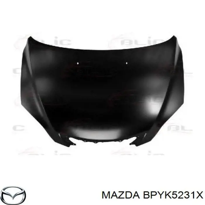 Купить BPYK5231X Mazda Капот