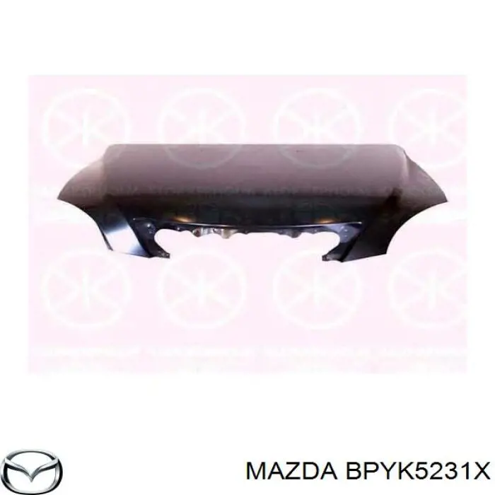 BPYK5231X Mazda капот