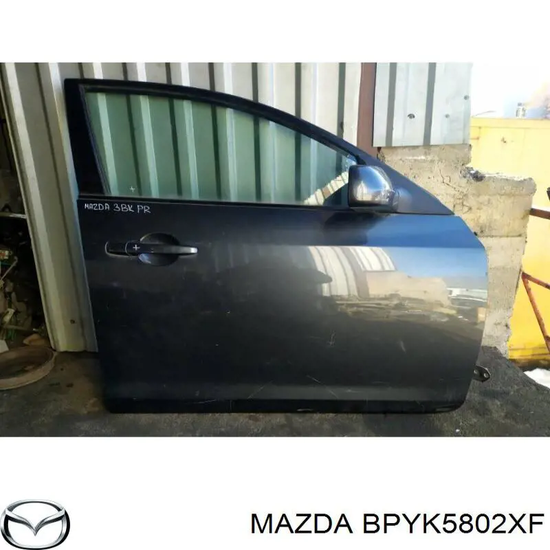 Porta dianteira direita para Mazda 3 (BK14)