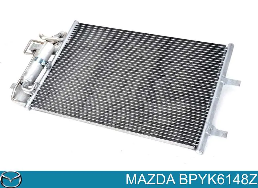 BPYK6148Z Mazda радиатор кондиционера