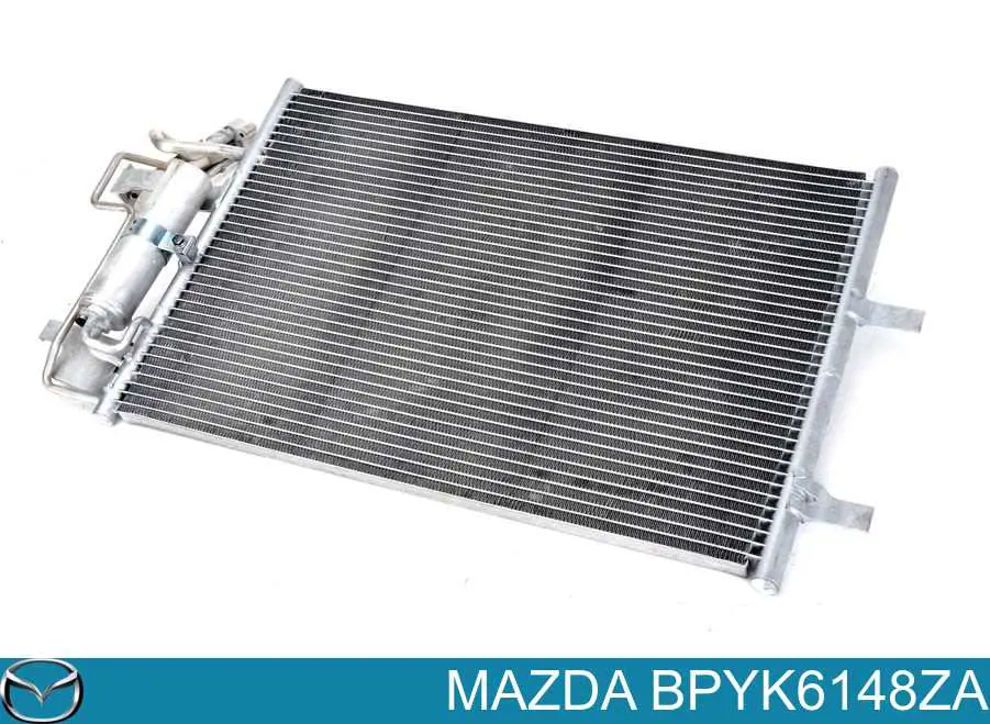BPYK6148ZA Mazda радиатор кондиционера