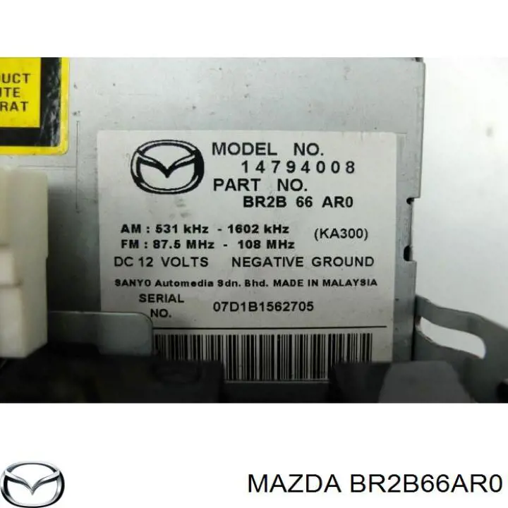 Купить BR2B66AR0 Mazda 