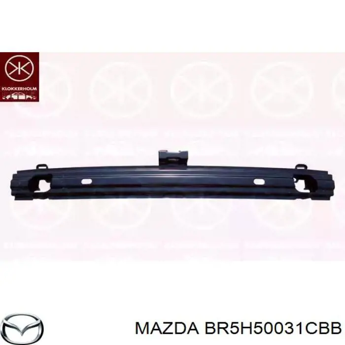 Бампер на авто Mazda BR5H50031CBB цена, от 603.28 USD
