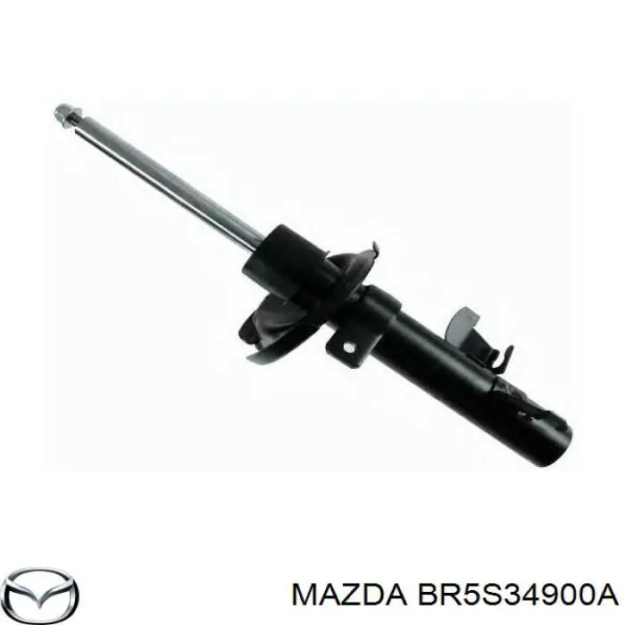 BR5S34900A Mazda амортизатор передний левый