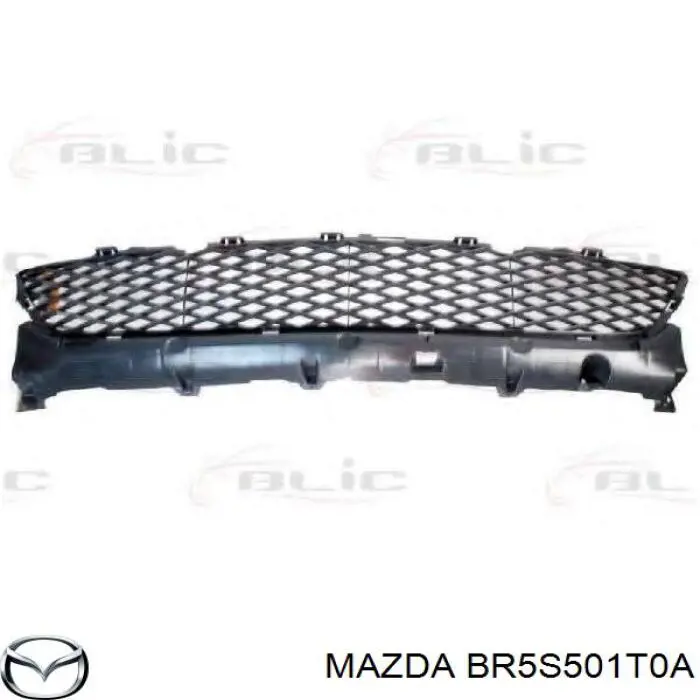 Решетка бампера переднего Mazda BR5S501T0A
