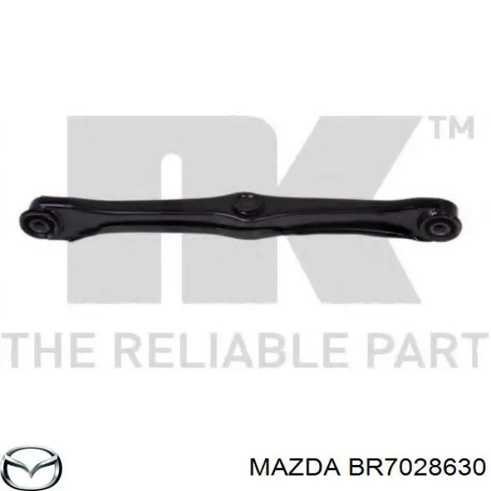 Рычаг задней подвески нижний левый Mazda BR7028630 цена, от 14.11 USD