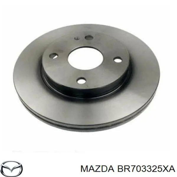Тормоз дисковый передний Mazda BR703325XA цена, от 24.62 USD