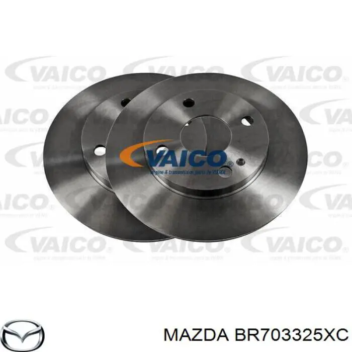 Купить BR703325XC Mazda Ротор тормозной